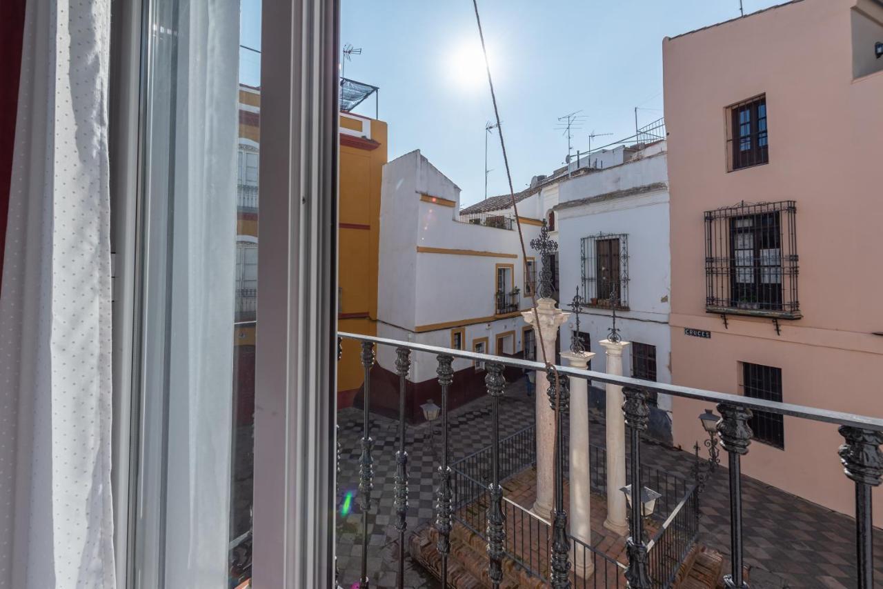 Apartamentos Cruz De San Andres Sevilla Buitenkant foto