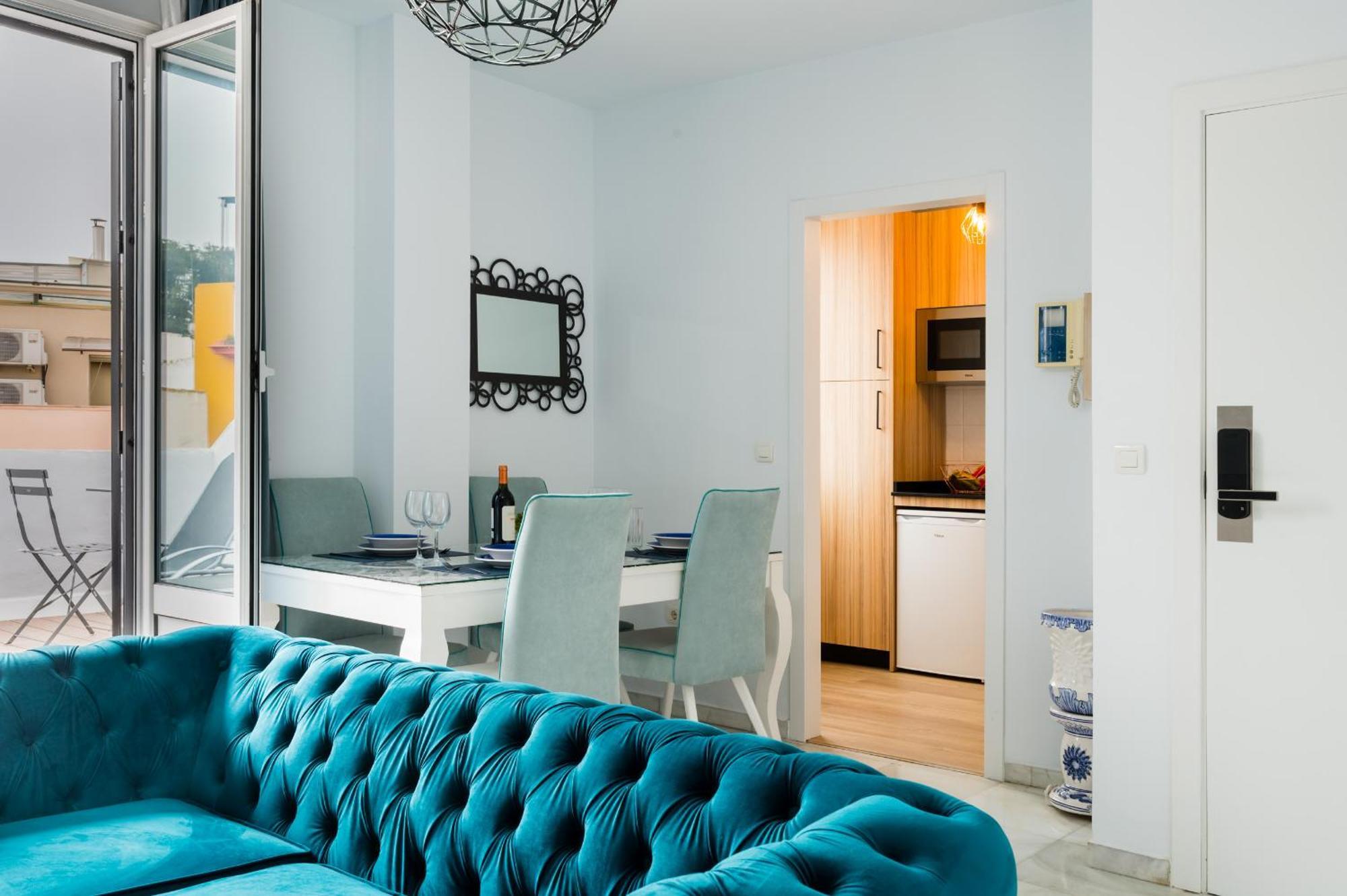 Apartamentos Cruz De San Andres Sevilla Kamer foto