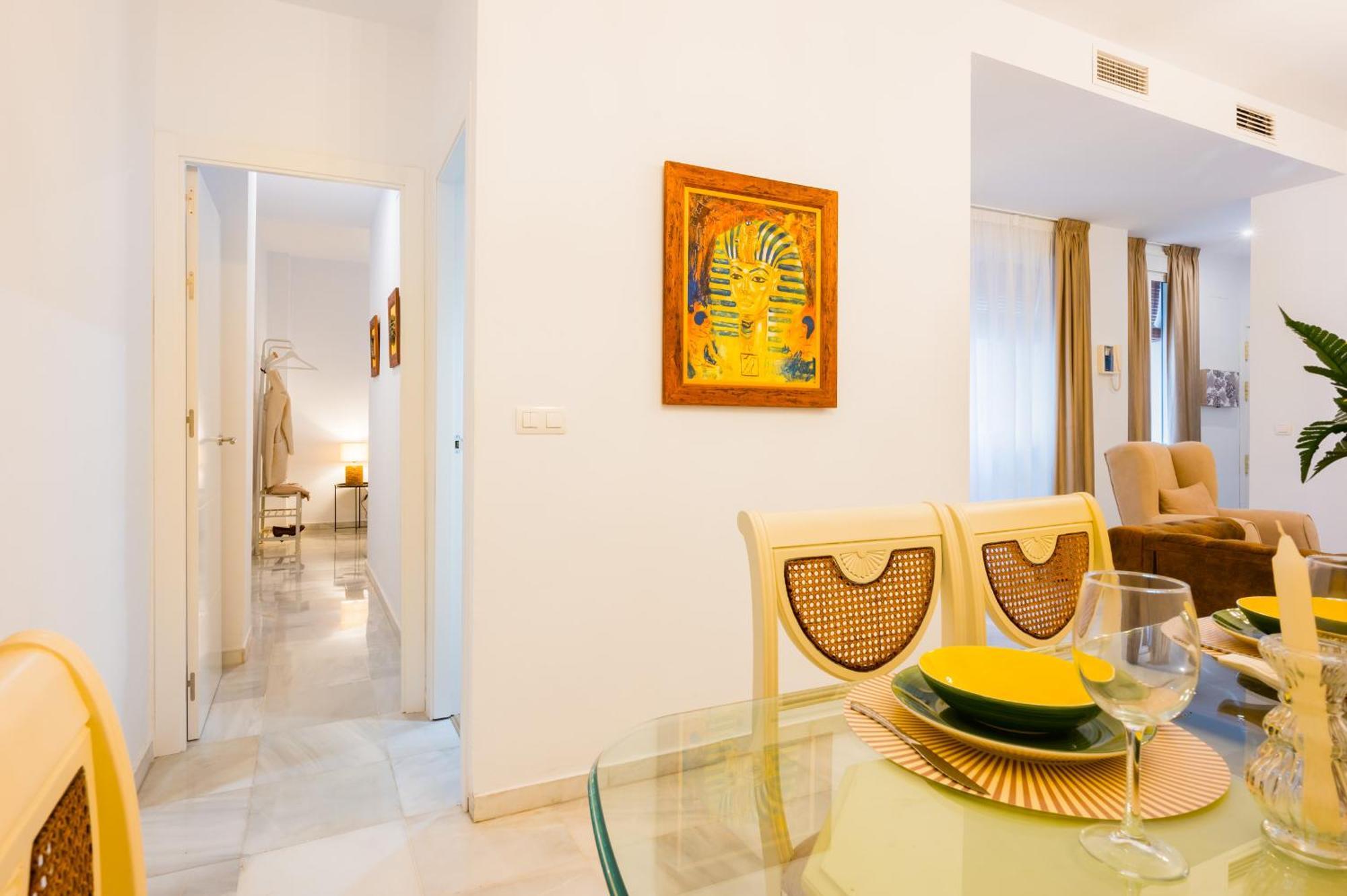 Apartamentos Cruz De San Andres Sevilla Kamer foto
